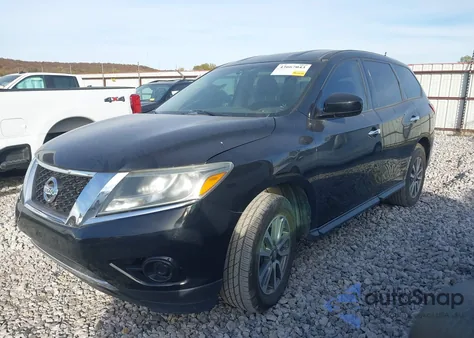 2013 Nissan Pathfinder S from USA, damaged, VIN 5N1AR2MN8DC633888